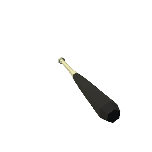 Baseball Bat Black